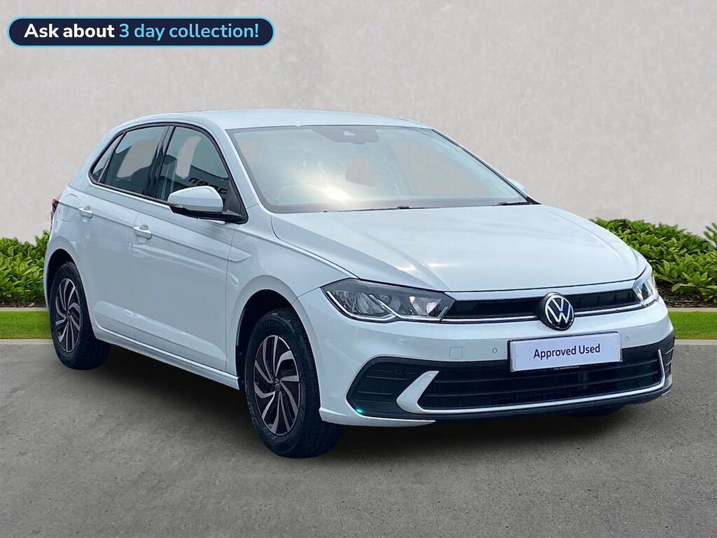 Volkswagen Polo 1.0 Tsi Life Hatchback Euro 6 S ND24ULH White