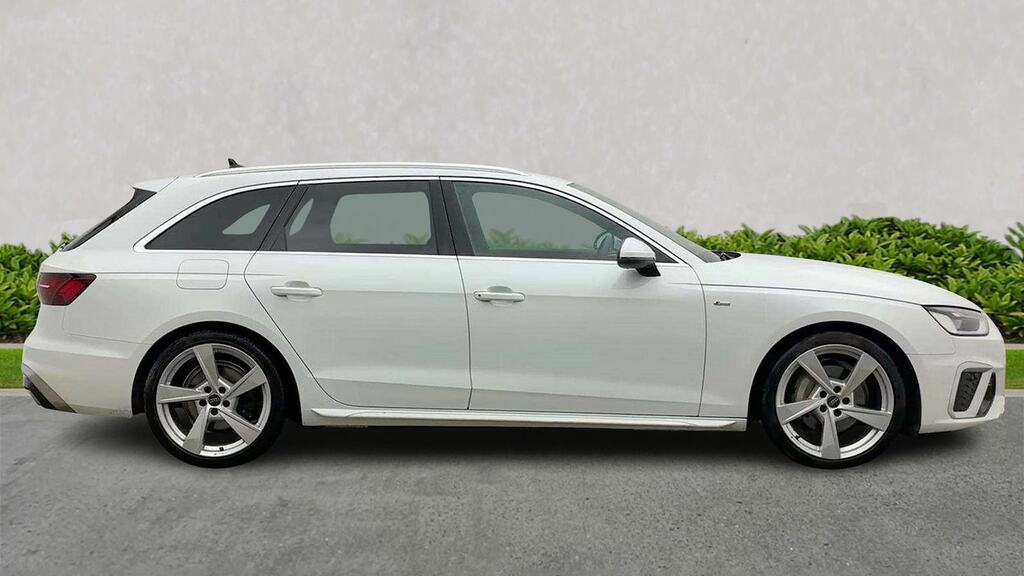 Audi A4 Avant 40 Tfsi 204 S Line S Tronic HF24VZG White #3