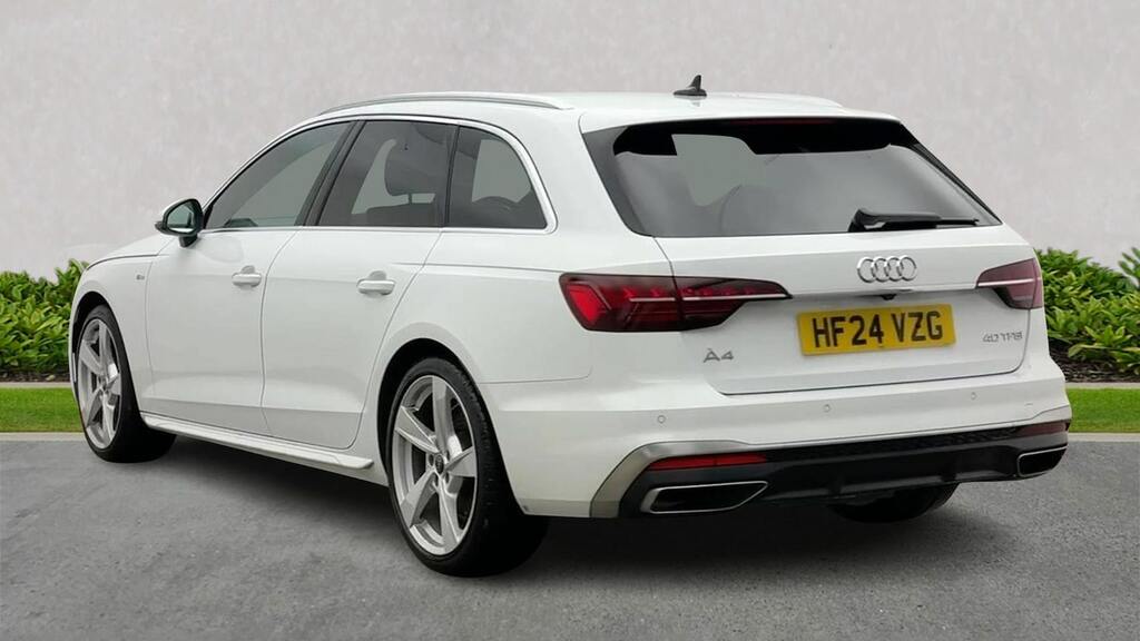 Audi A4 Avant 40 Tfsi 204 S Line S Tronic HF24VZG White #2