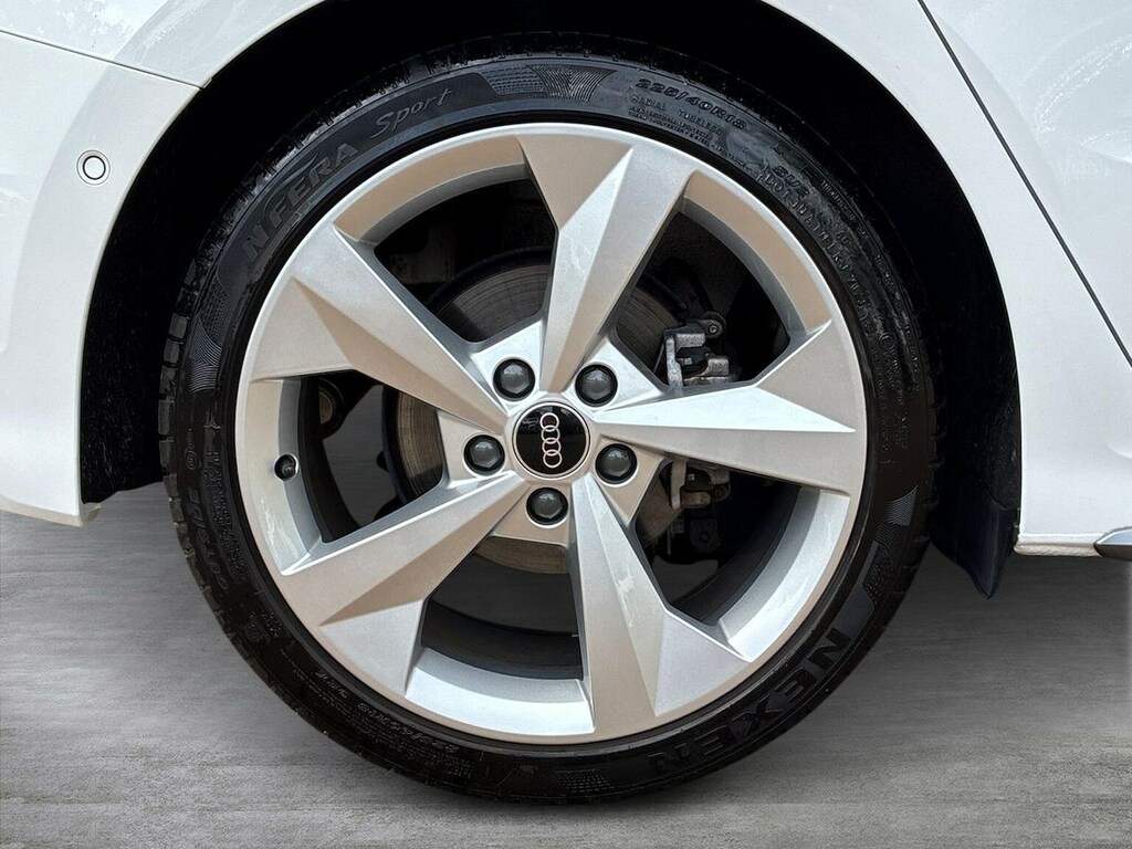 Audi A3 1.5 Tfsi 35 S Line Sportback S Tronic E HJ73ZHE White #6