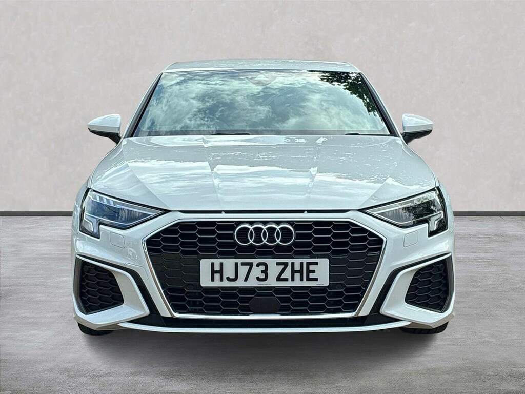 Audi A3 1.5 Tfsi 35 S Line Sportback S Tronic E HJ73ZHE White #5