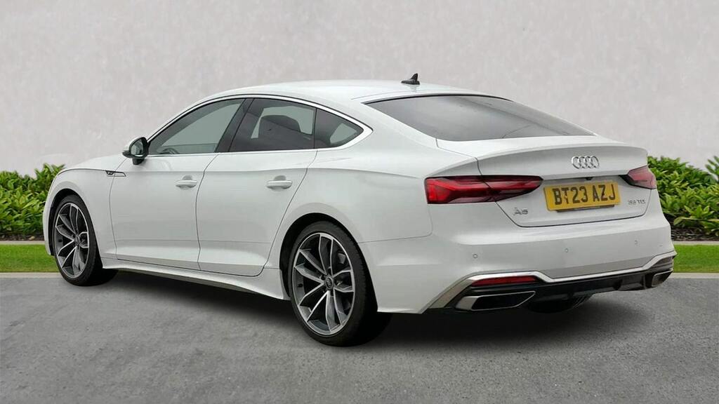 Audi A5 35 Tdi S Line S Tronic BT23AZJ White #2