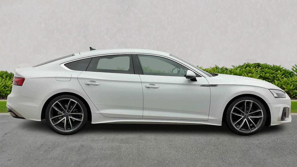 Audi A5 35 Tdi S Line S Tronic BT23AZJ White #3