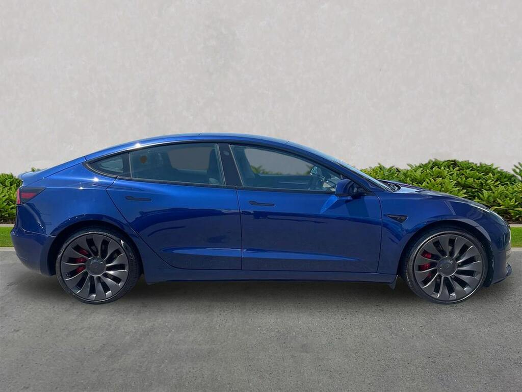 Tesla Model 3 Dual Motor Performance Saloon BV23EOJ Blue #3