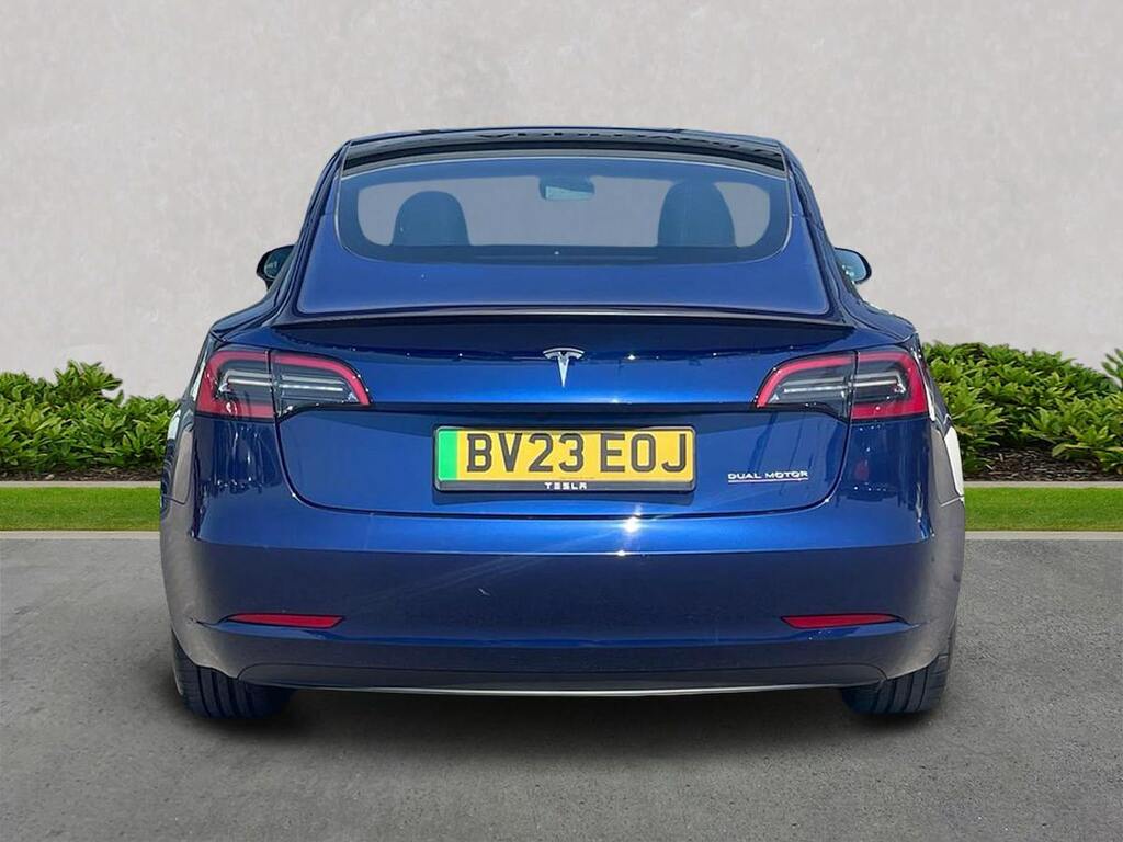 Tesla Model 3 Dual Motor Performance Saloon BV23EOJ Blue #4