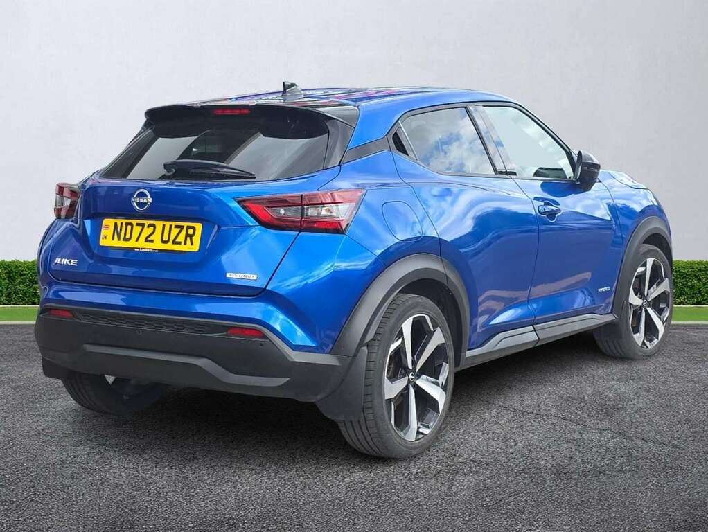 Nissan Juke 1.6 Hybrid Tekna ND72UZR Blue #2