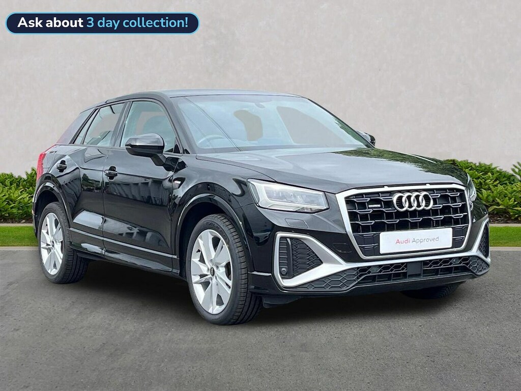 Audi Q2 35 Tdi Quattro S Line S Tronic GJ21OLT Black