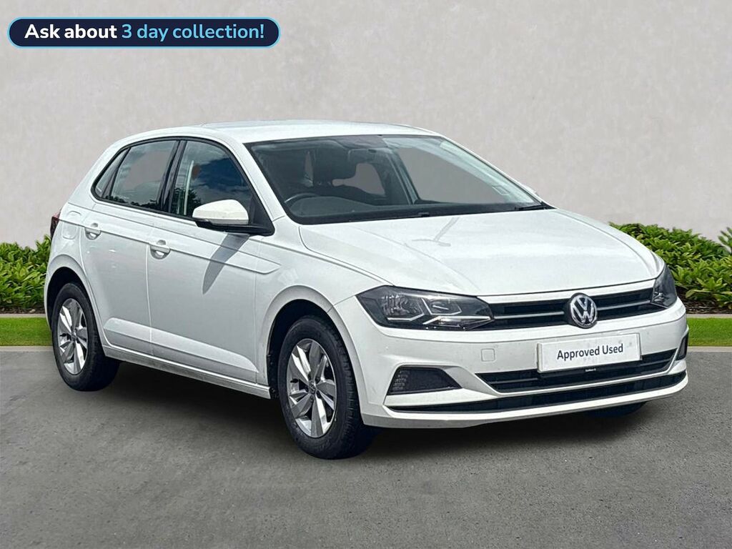 Volkswagen Polo 1.0 Evo Se Hatchback Euro 6 Ss GL19DNE White