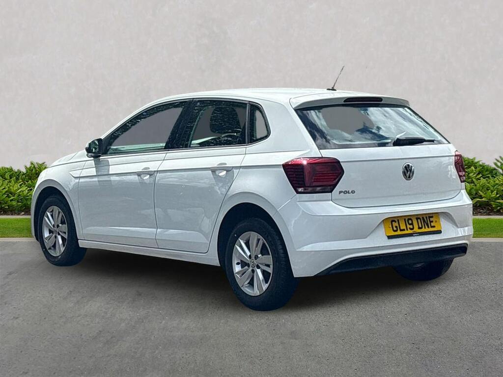 Volkswagen Polo 1.0 Evo Se Hatchback Euro 6 Ss GL19DNE White #2