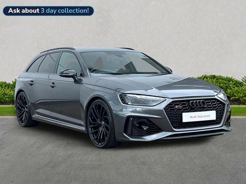 Audi RS4 2.9 Tfsi V6 Carbon Black Estate Tiptron Grey