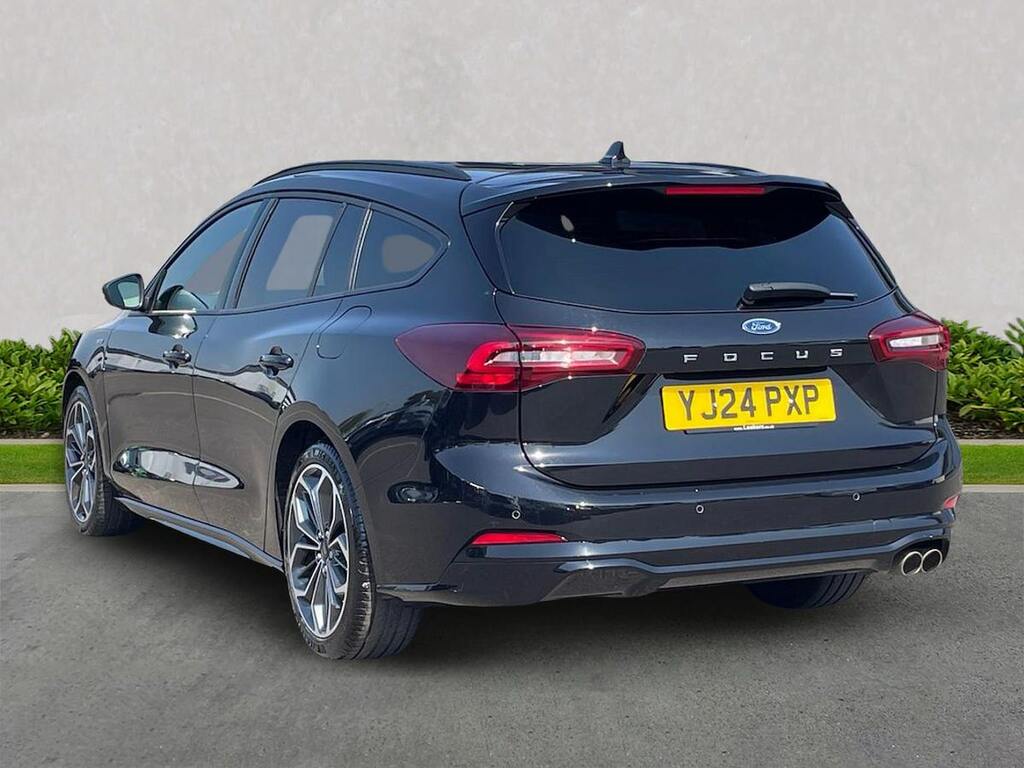 Ford Focus 1.0T Ecoboost Mhev St-line X Estate Hyb YJ24PXP Black #2