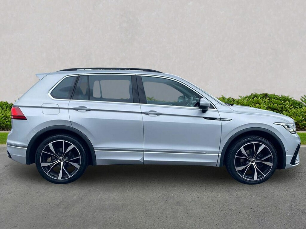 Volkswagen Tiguan 1.5 Tsi R-line Suv Dsg Euro 6 Ss 15 ND73CZJ Silver #3