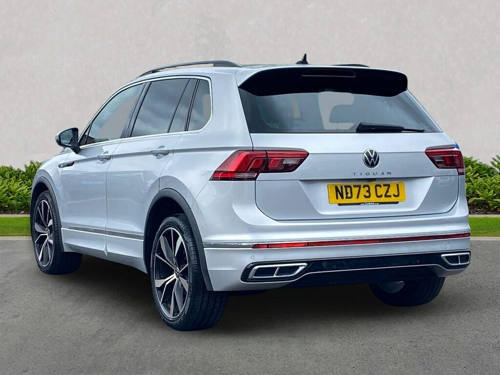 Volkswagen Tiguan 1.5 Tsi R-line Suv Dsg Euro 6 Ss 15 ND73CZJ Silver #2