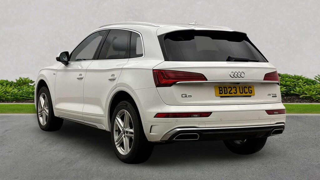 Audi Q5 2.0 Tfsi 45 S Line Suv S Tronic Quattro BD23UCG White #2