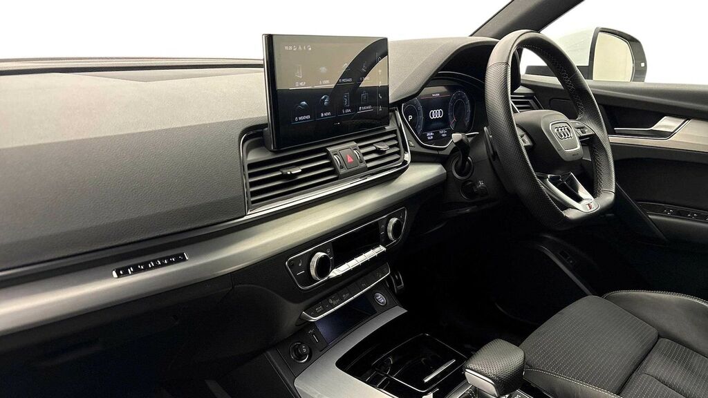 Audi Q5 2.0 Tfsi 45 S Line Suv S Tronic Quattro BD23UCG White #3
