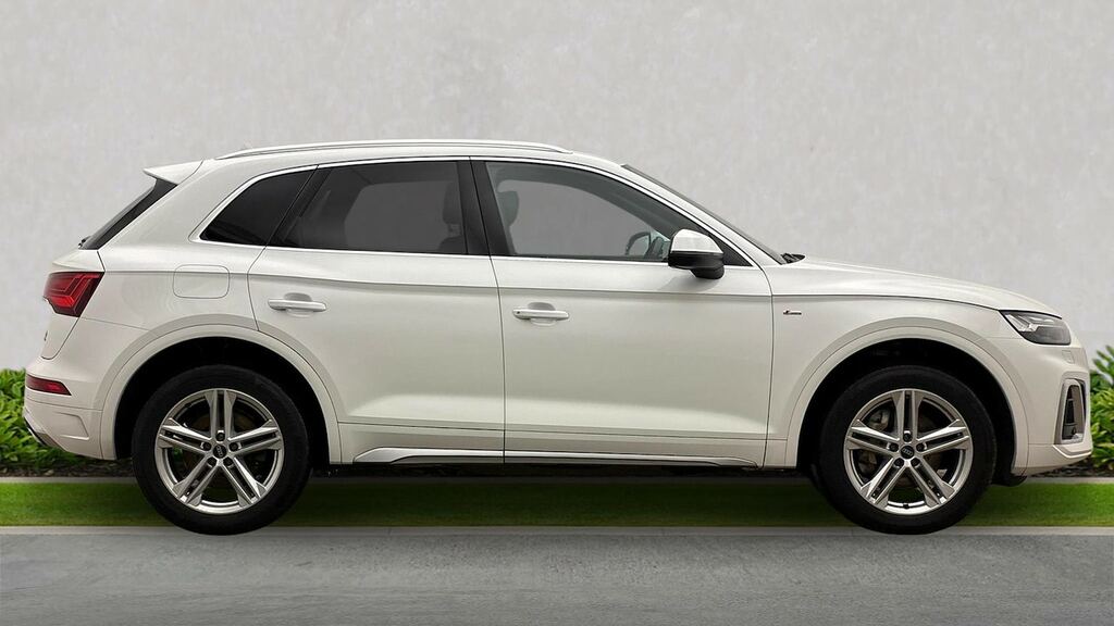 Audi Q5 2.0 Tfsi 45 S Line Suv S Tronic Quattro BD23UCG White #4