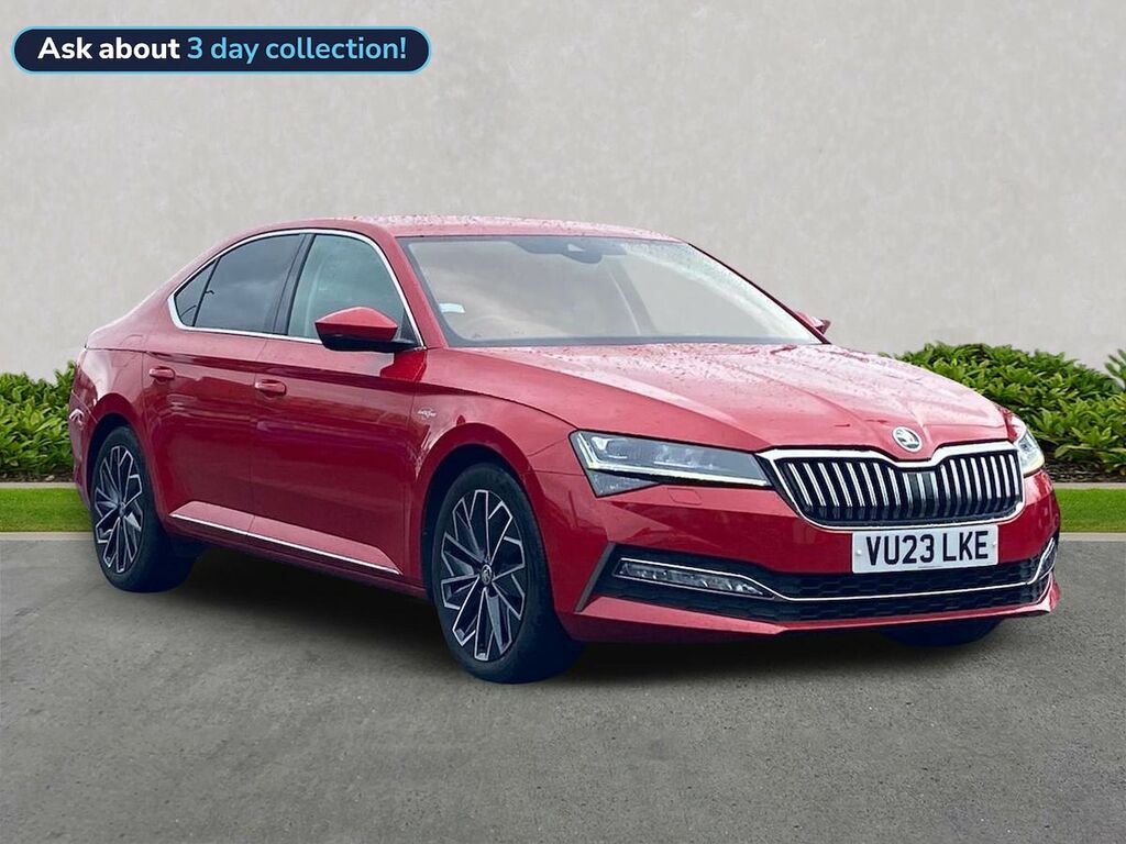 Skoda Superb 2.0 Tsi Laurin Klement Hatchback Dsg Red