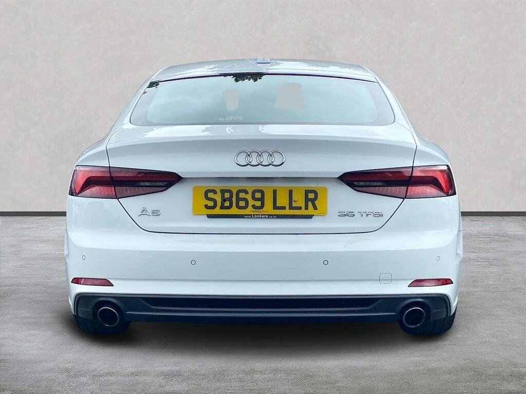 Audi A5 A5 35 Tfsi S Line S Tronic Hatchback SB69LLR White #4
