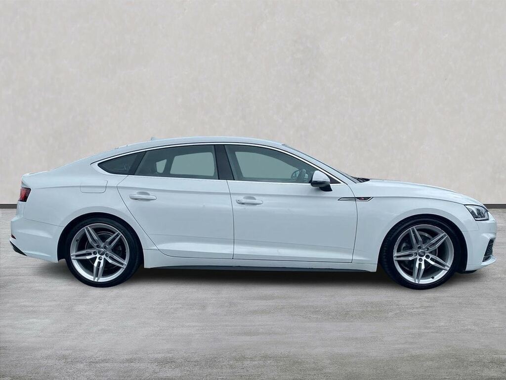 Audi A5 A5 35 Tfsi S Line S Tronic Hatchback SB69LLR White #3