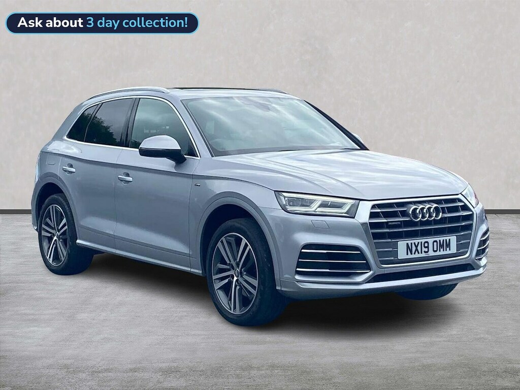 Audi Q5 Q5 40 Tdi Quattro S Line S Tronic Estate NX19OMM Silver