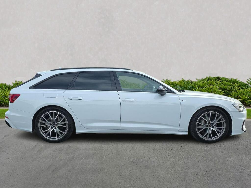 Audi A6 2.0 Tdi 40 Black Edition Estate S Troni White #3