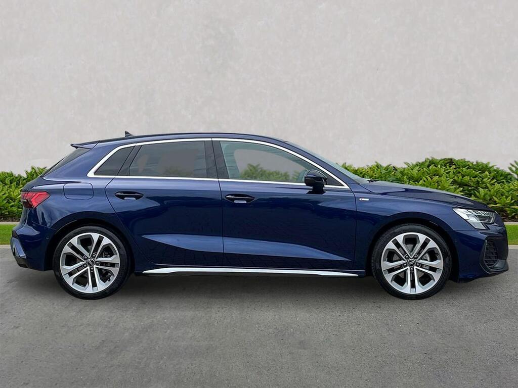 Audi A3 1.5 Tfsi S Line Sportback S Tronic Euro SB75AAK Blue #3
