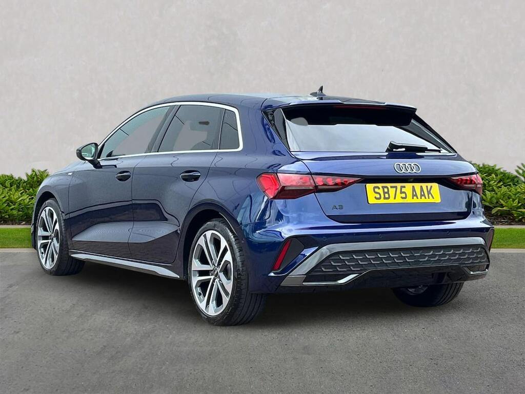 Audi A3 1.5 Tfsi S Line Sportback S Tronic Euro SB75AAK Blue #2