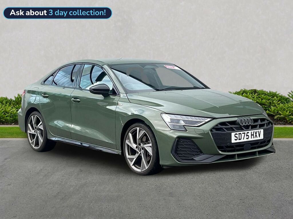 Audi A3 35 Tdi Black Edition S Tronic Tech Pack Green
