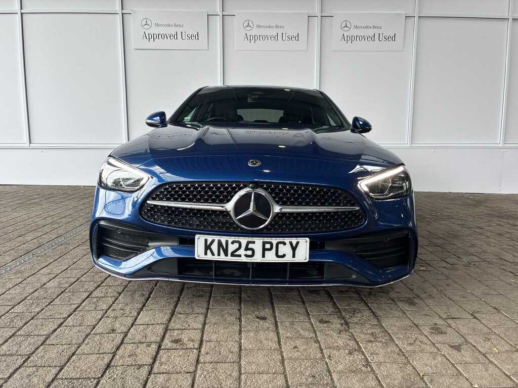 Mercedes-Benz C Class C200 Amg Line 9G-tronic Blue #5