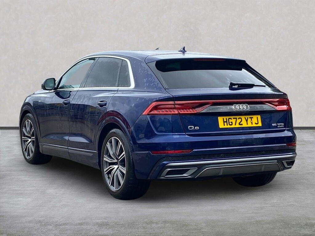 Audi Q8 3.0 Tfsi V6 55 S Line Suv Tiptronic Qua Blue #2