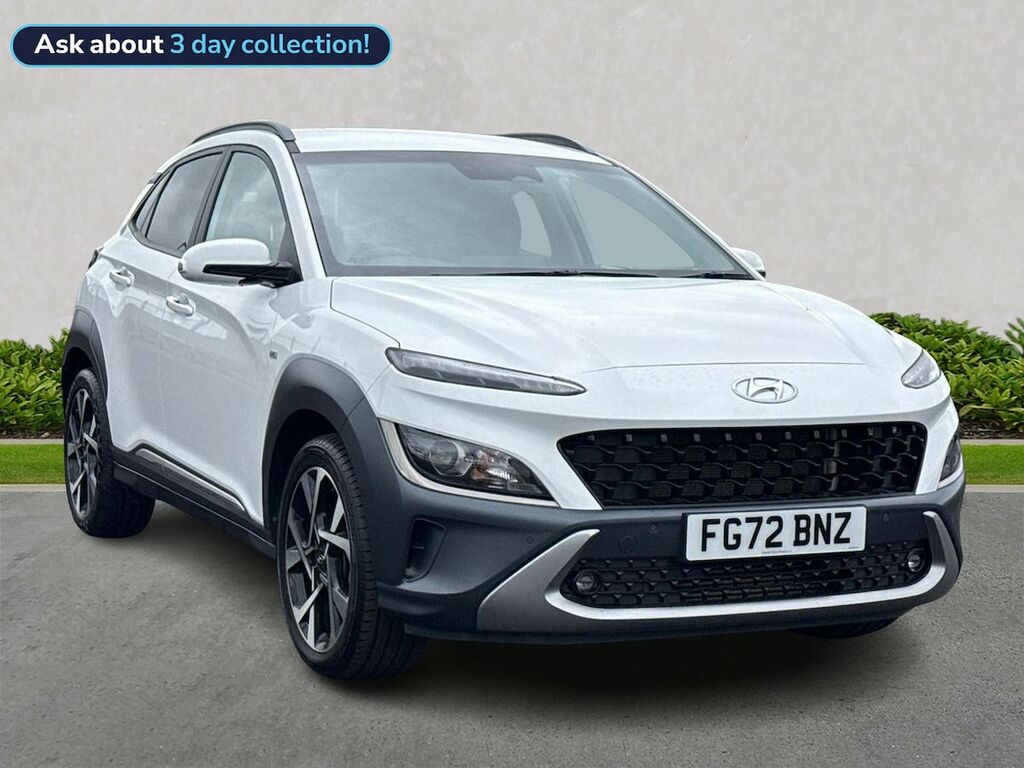 Hyundai Kona 1.0 T-gdi Mhev Premium Suv Hybrid Manua White
