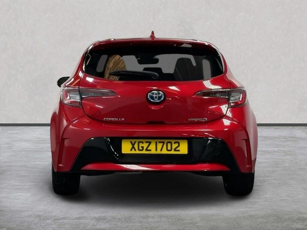 Toyota Corolla 1.8 Vvt-h Gpf Design Hatchback Hybrid C XGZ1702 Red #4