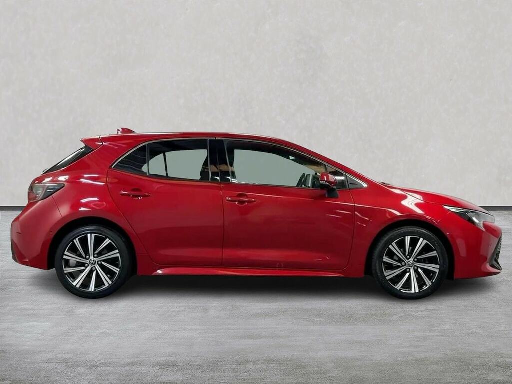 Toyota Corolla 1.8 Vvt-h Gpf Design Hatchback Hybrid C XGZ1702 Red #3