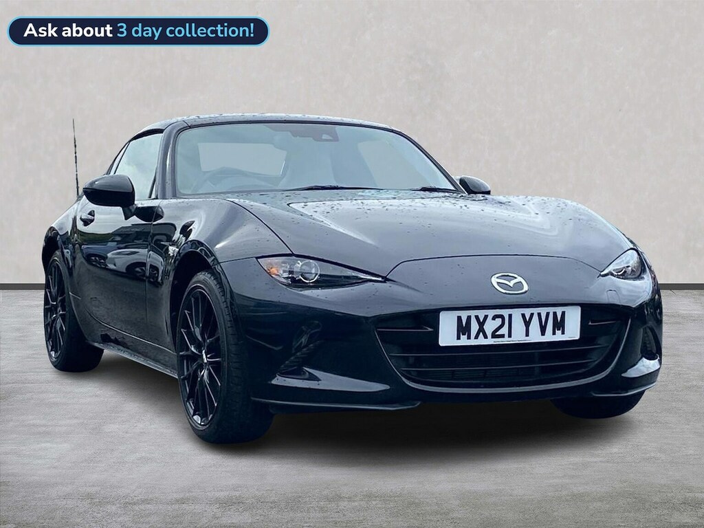 Mazda MX-5 RF 2.0 Skyactiv-g Gt Sport Tech Convertible Petro Black