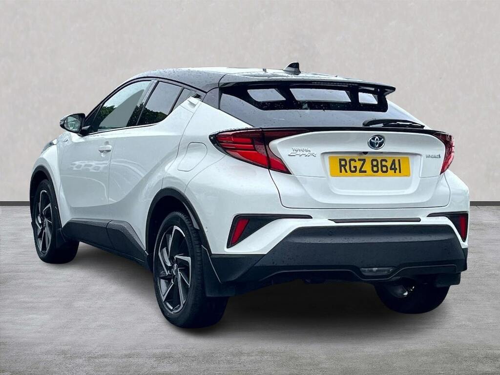 Toyota C-Hr 1.8 Vvt-h Dynamic Suv Hybrid Cvt Euro 6 RGZ8641 White #2