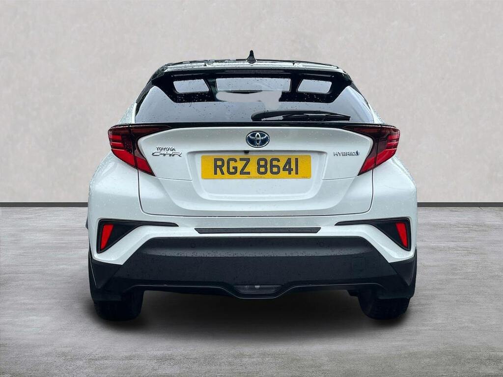 Toyota C-Hr 1.8 Vvt-h Dynamic Suv Hybrid Cvt Euro 6 RGZ8641 White #4
