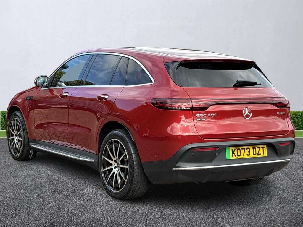 Mercedes-Benz EQC Eqc 400 300Kw Amg Line Edition 80Kwh KO73DZT Red #2