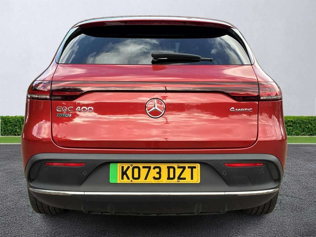 Mercedes-Benz EQC Eqc 400 300Kw Amg Line Edition 80Kwh KO73DZT Red #4