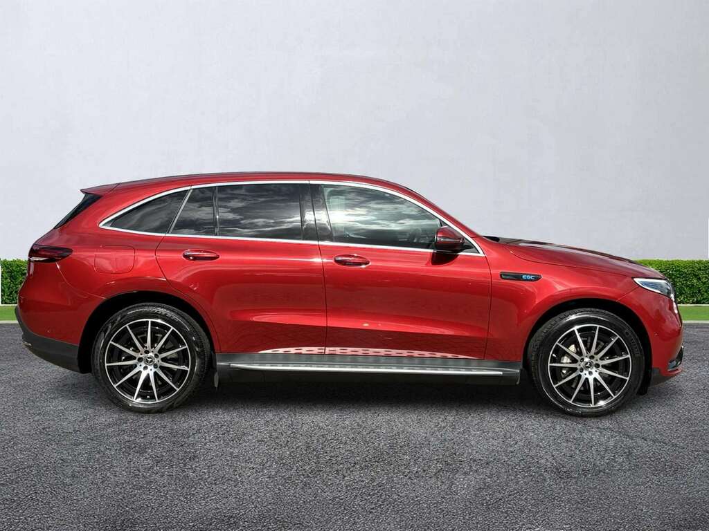 Mercedes-Benz EQC Eqc 400 300Kw Amg Line Edition 80Kwh KO73DZT Red #3