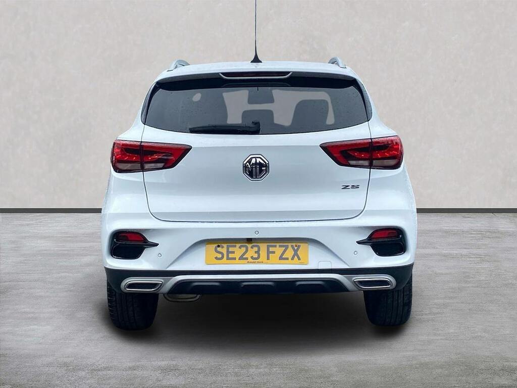 MG ZS 1.5 Vti-tech Exclusive Suv Euro SE23FZX White #4
