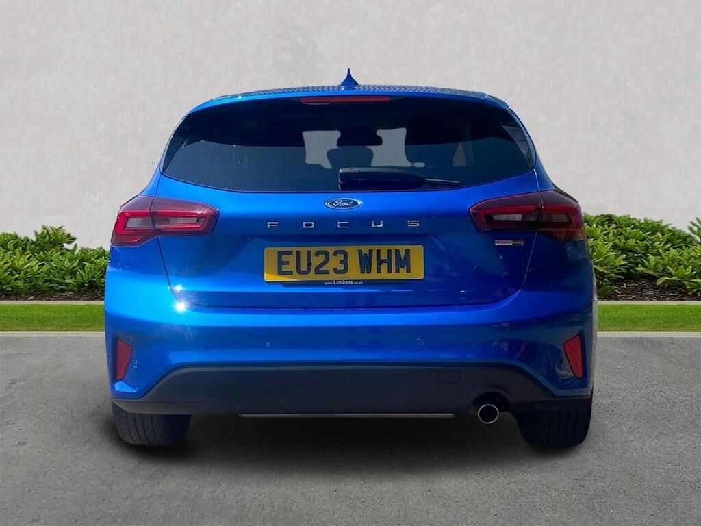 Ford Focus 1.0 Ecoboost Hybrid Mhev 155 Titanium X EU23WHM Blue #4