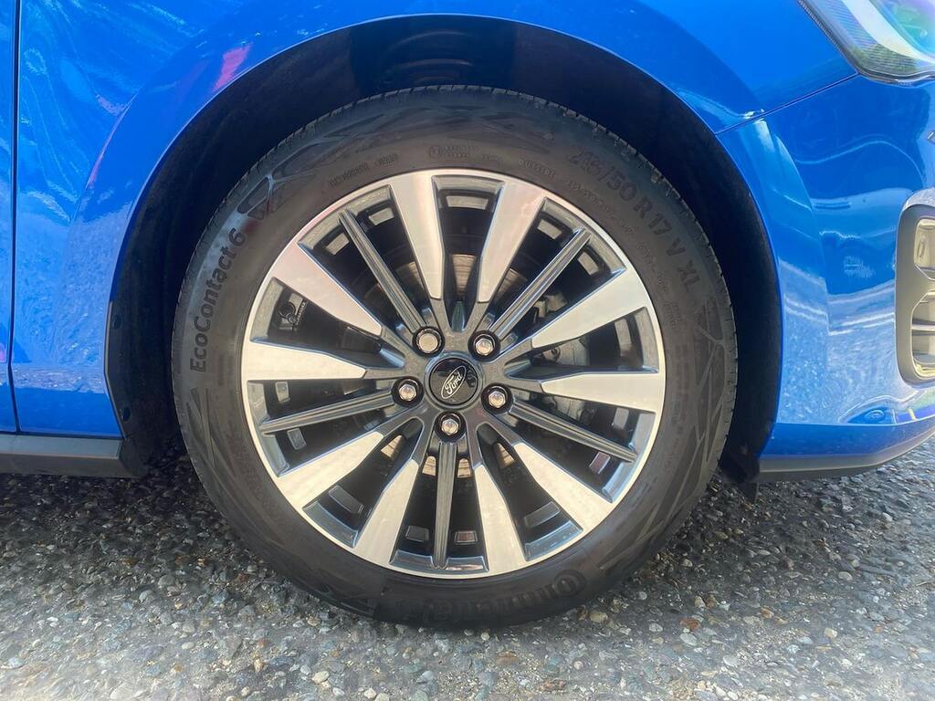 Ford Focus 1.0 Ecoboost Hybrid Mhev 155 Titanium X EU23WHM Blue #6