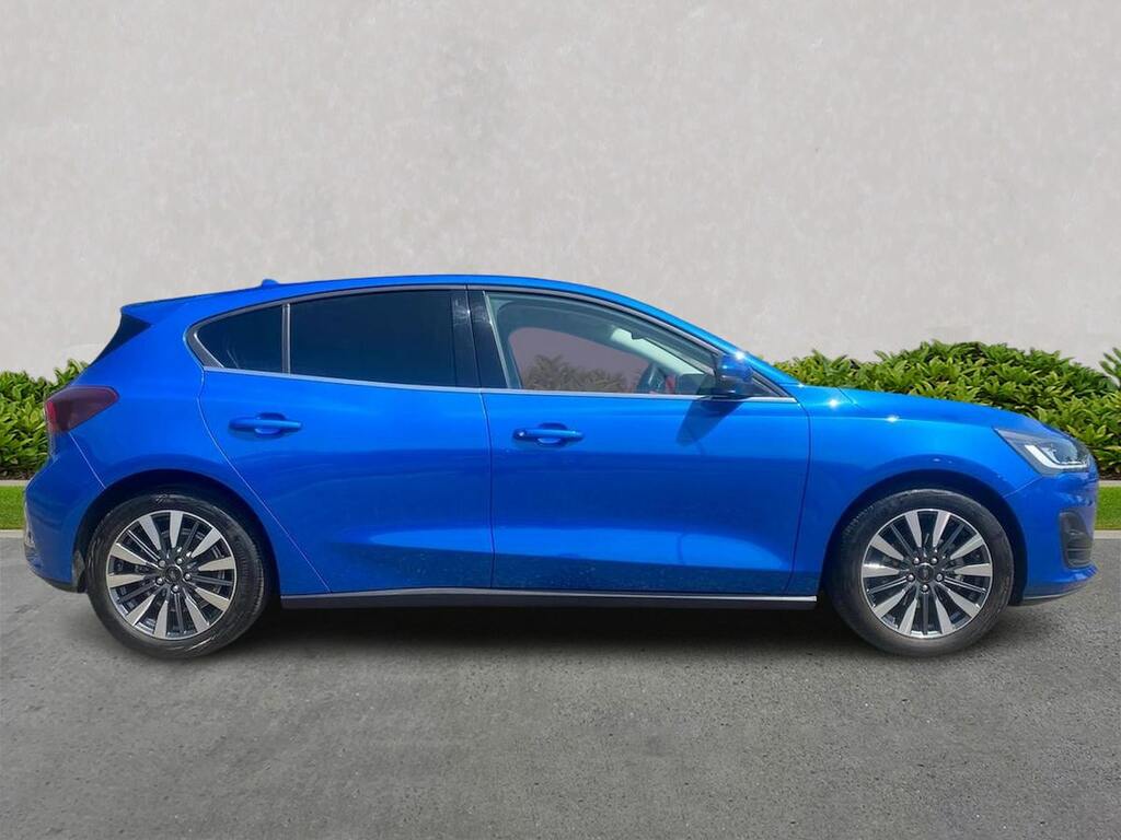 Ford Focus 1.0 Ecoboost Hybrid Mhev 155 Titanium X EU23WHM Blue #3