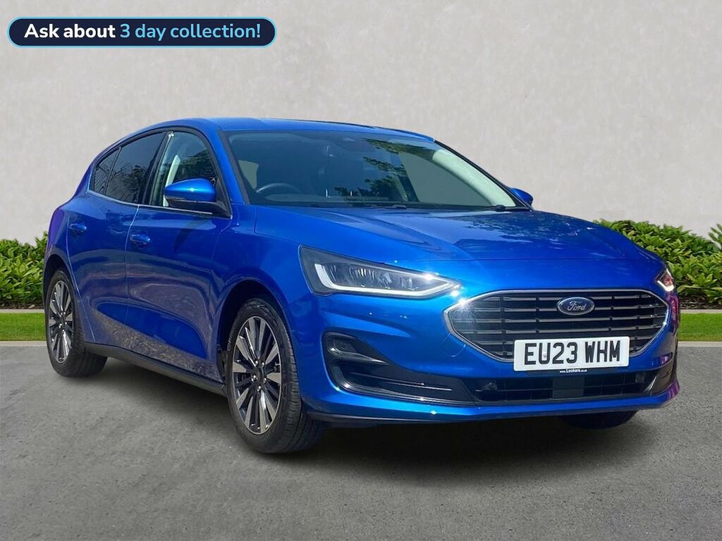 Ford Focus 1.0 Ecoboost Hybrid Mhev 155 Titanium X Blue