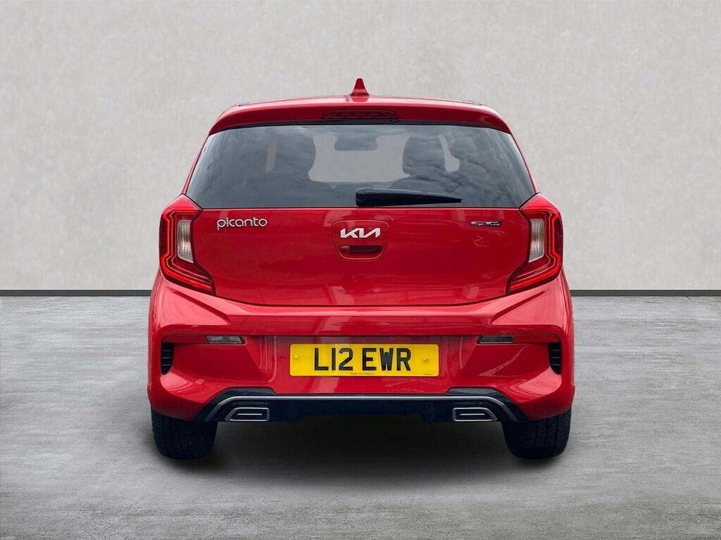 Kia Picanto 1.0 Dpi Gt-line Hatchback Euro 6 L12EWR Red #4