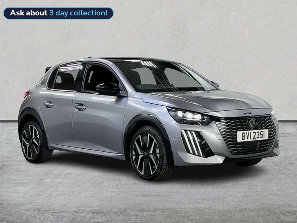 Peugeot 208 1.2 Gt Premium Hatchback Hybrid E-dsc6 Grey