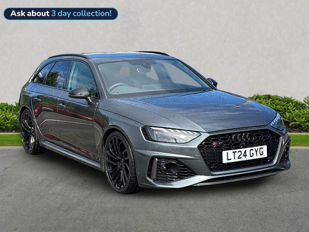 Audi RS4 2.9 Tfsi V6 Carbon Black Estate Tiptron Grey