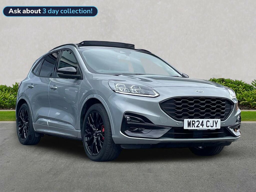 Ford Kuga 2.5H Duratec Black Package Edition Suv WR24CJY Silver