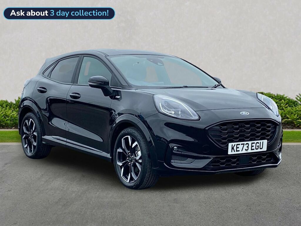 Ford Puma 1.0 Ecoboost Hybrid Mhev St-line X Dct Black
