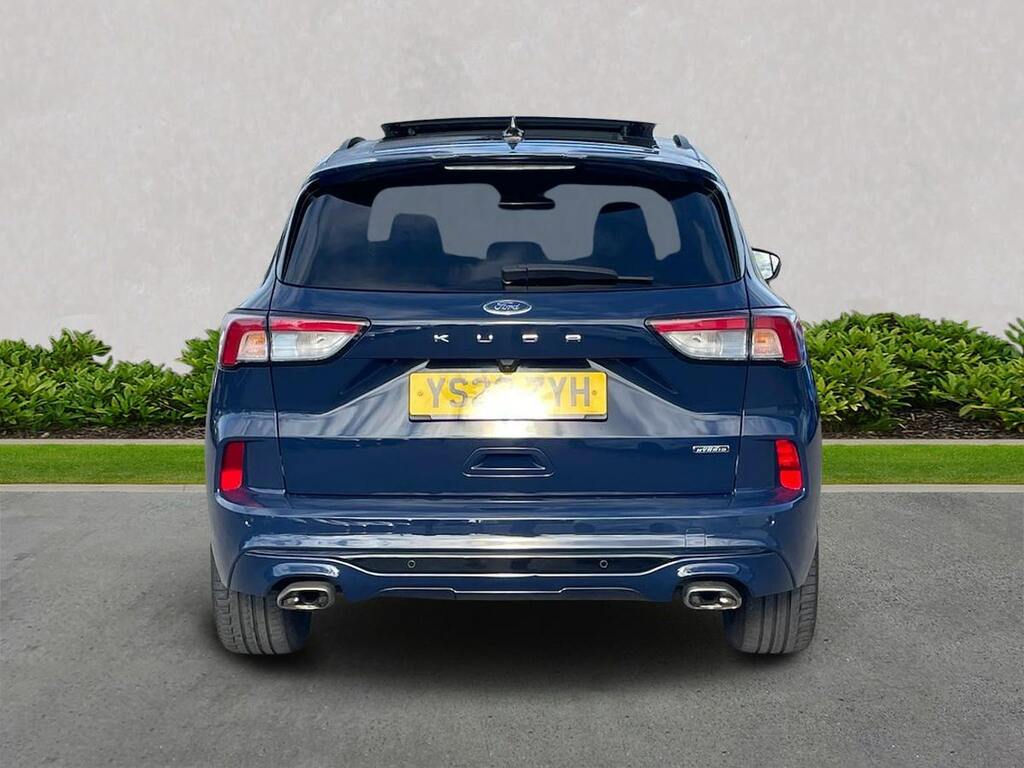 Ford Kuga 2.5 Ecoboost Duratec 14.4Kwh St-line X Suv Pet YS23ZYH Blue #4